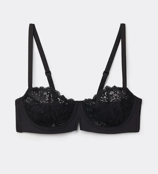 Denise Lace Balconette Bra